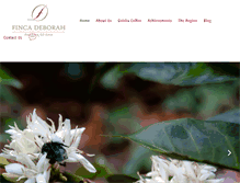 Tablet Screenshot of fincadeborah.com